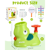 Cute Animal Air Launcher Toy Set for Kids – Bubble Flyer Game with Safety Shields & Catch Nets